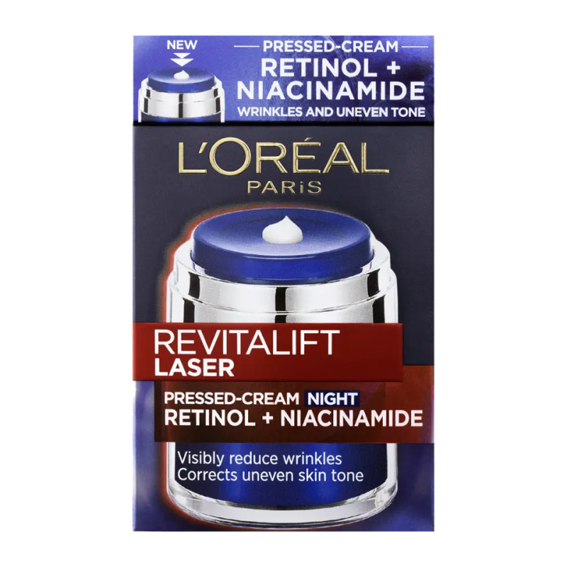 L’Oréal Paris Revitalift Laser Pressed Cream noční krém proti stárnutí pokožky 50 ml