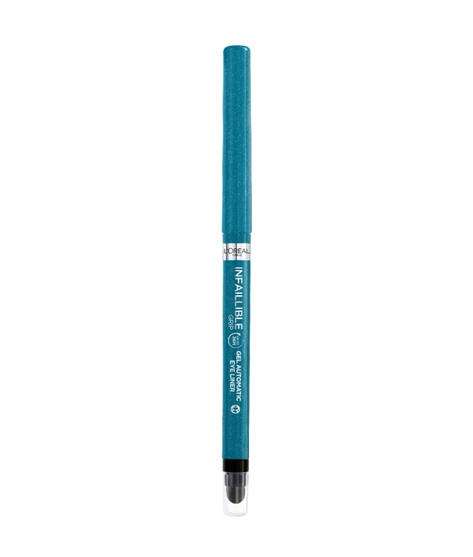 L’Oréal Paris Infaillible Grip 36h Gel Automatic Liner gelová tužka na oči s aplikátorem odstín 07 Turquoise Faux Fur 0.4 g