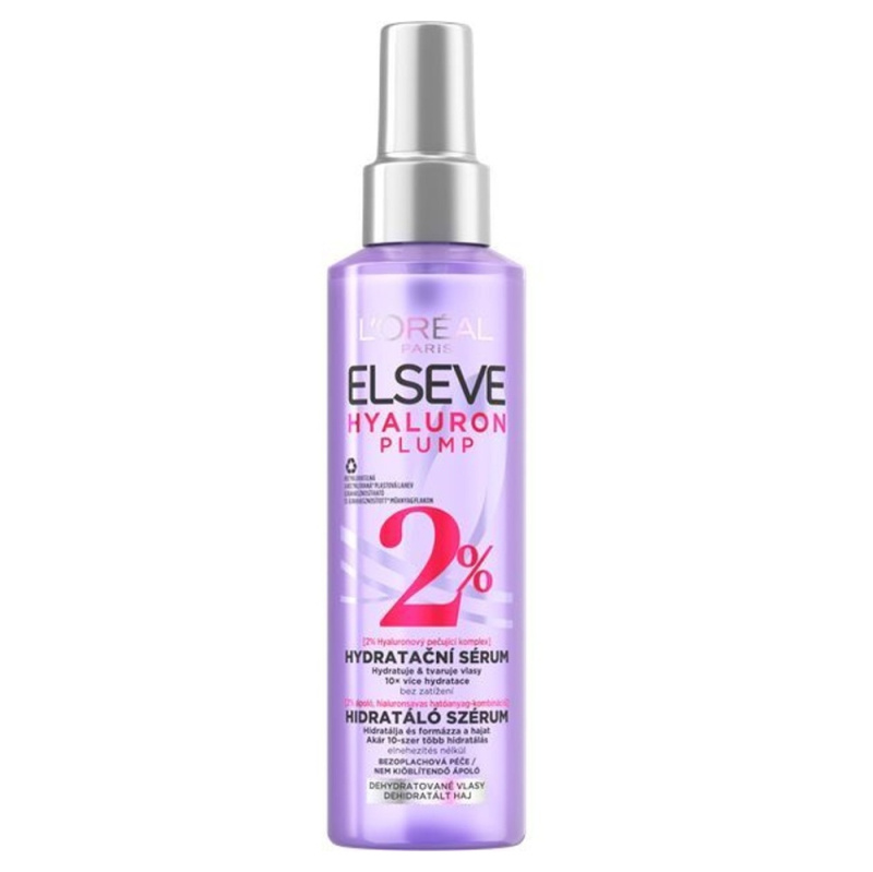L’Oréal Paris Elseve Hyaluron Plump sérum na vlasy s kyselinou hyaluronovou 150 ml