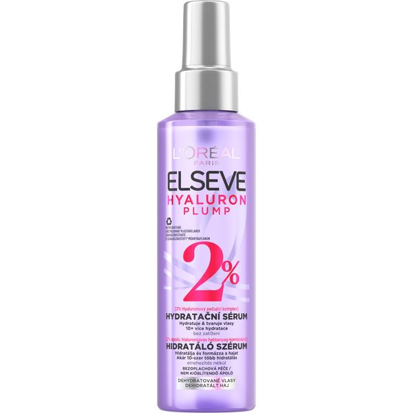 L’Oréal Paris Elseve Hyaluron Plump sérum na vlasy s kyselinou hyaluronovou 150 ml