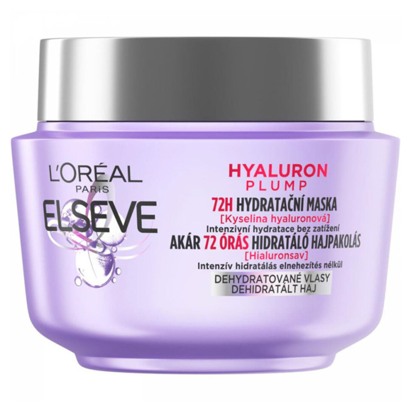 L’Oréal Paris Elseve Hyaluron Plump maska na vlasy s kyselinou hyaluronovou 300 ml