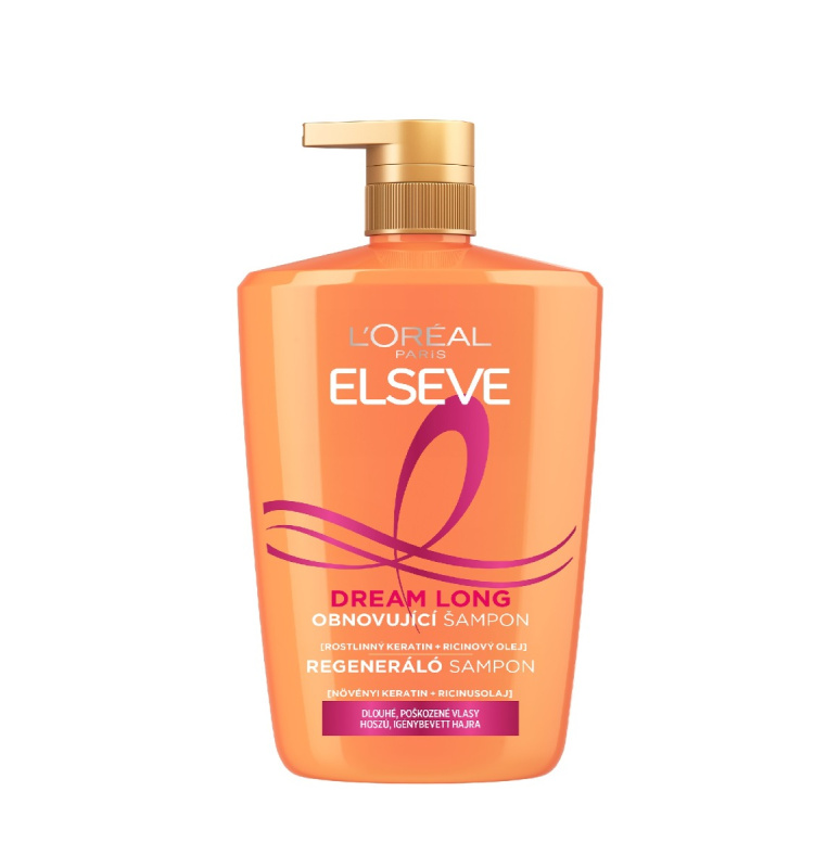 L’Oréal Paris Elseve Dream Long obnovující šampon s pumpičkou 1000 ml
