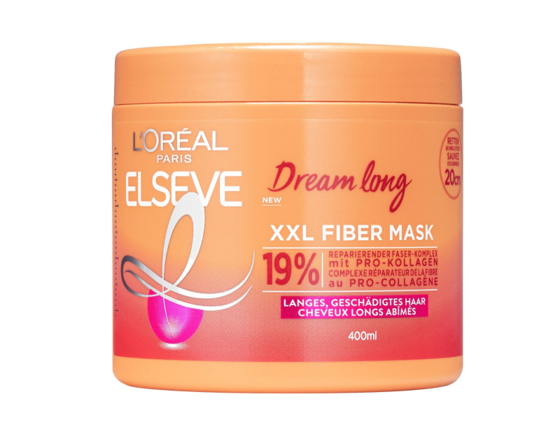 L’Oréal Paris Elseve Dream Long regenerační maska na vlasy pro slabé, namáhané vlasy 400 ml