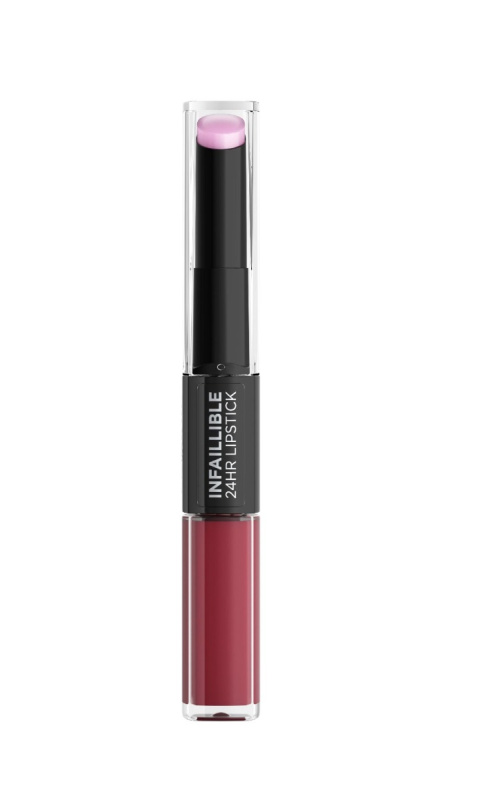 L’Oréal Paris Infallible 24H dlouhotrvající rtěnka a lesk na rty 2 v 1 odstín 302 Rose Eternite 5,7 g