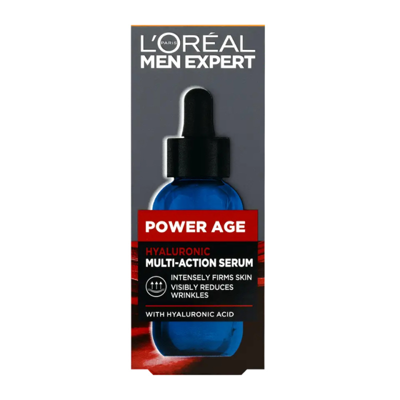 L’Oréal Paris Men Expert Power Age sérum s kyselinou hyaluronovou pro muže 30 ml