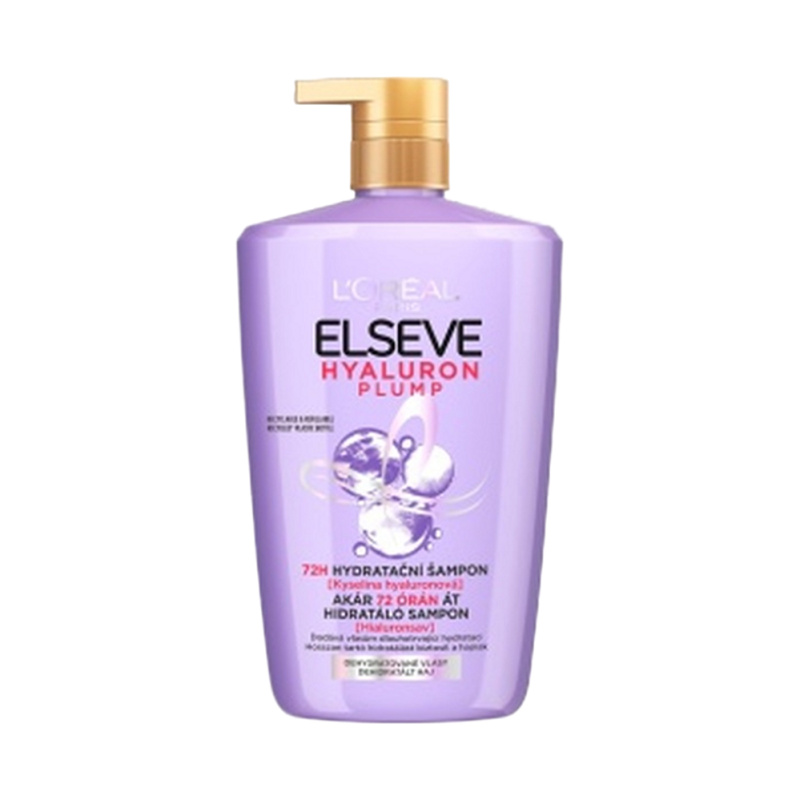 L’Oréal Paris Elseve Hyaluron Plump hydratační šampon s kyselinou hyaluronovou 1000 ml