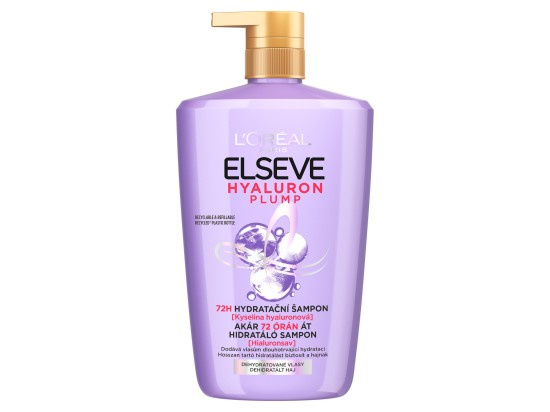 L’Oréal Paris Elseve Hyaluron Plump hydratační šampon s kyselinou hyaluronovou 1000 ml
