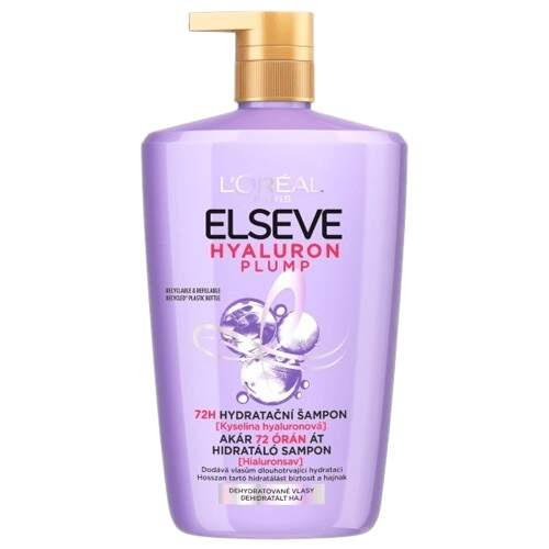L’Oréal Paris Elseve Hyaluron Plump hydratační šampon s kyselinou hyaluronovou 1000 ml