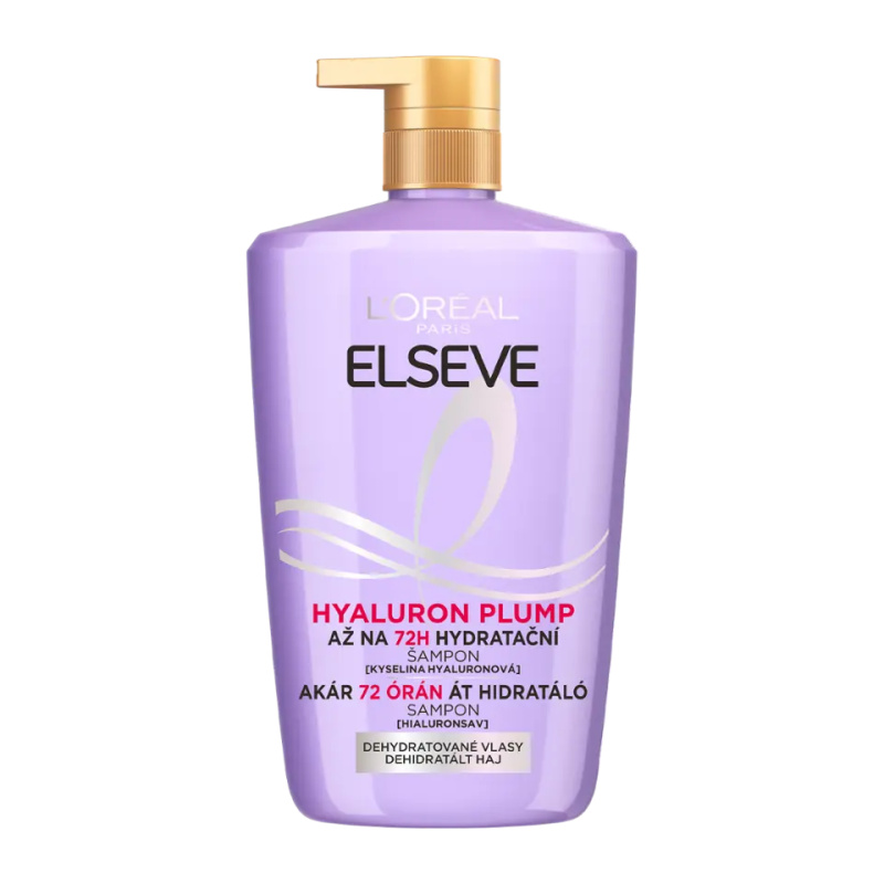 L’Oréal Paris Elseve Hyaluron Plump hydratační šampon s kyselinou hyaluronovou 1000 ml