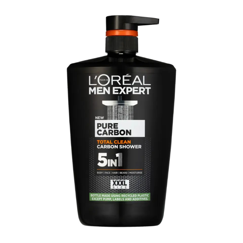 L’Oréal Paris Men Expert Pure Carbon sprchový gel 5 v 1 1000 ml