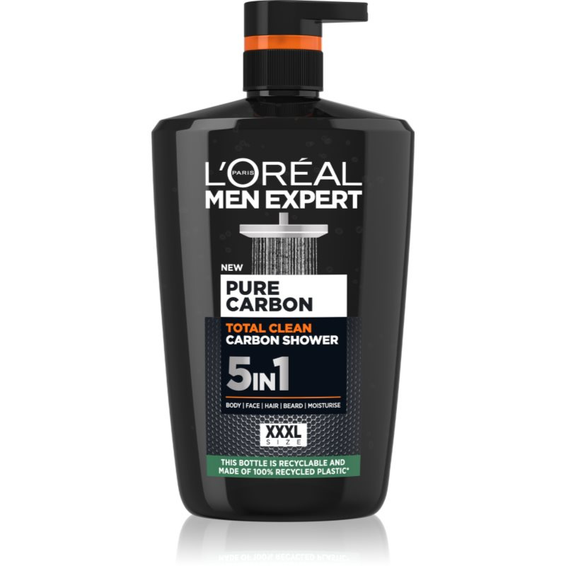 L’Oréal Paris Men Expert Pure Carbon sprchový gel 5 v 1 1000 ml