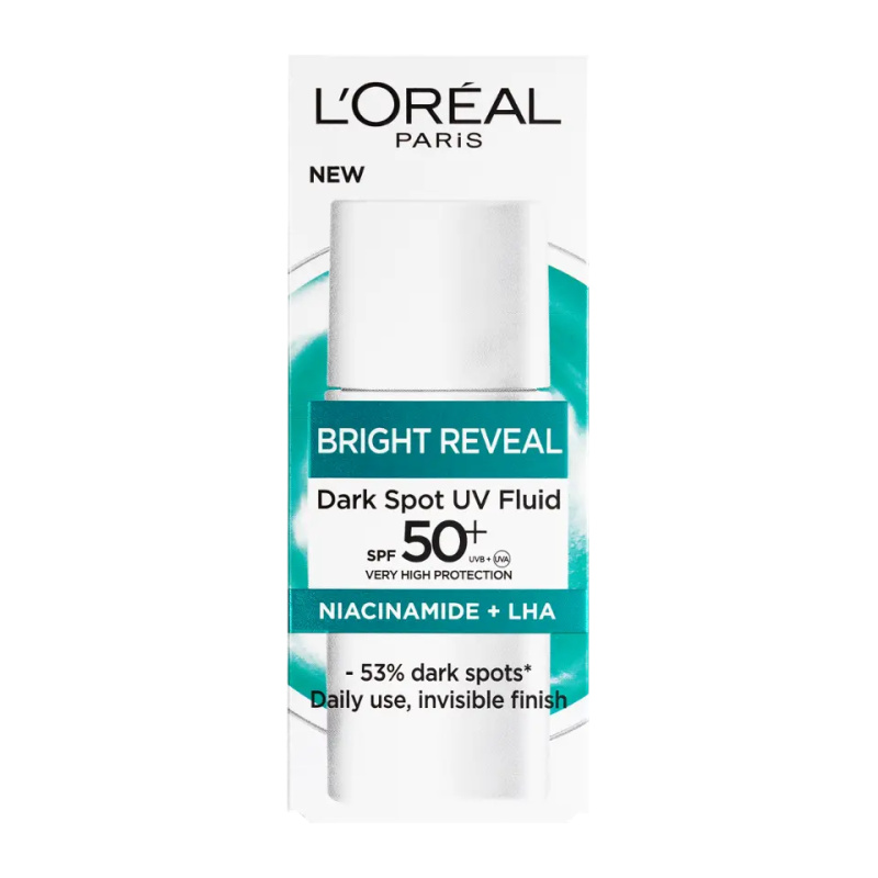 L’Oréal Paris Bright Reveal fluid proti pigmentovým skvrnám SPF 50+ 50 ml