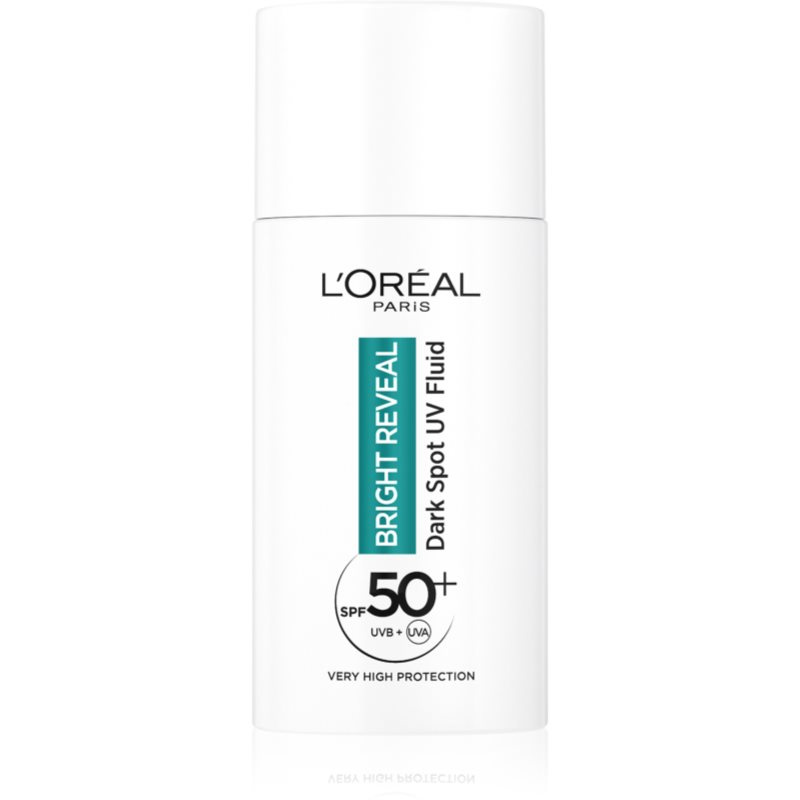 L’Oréal Paris Bright Reveal fluid proti pigmentovým skvrnám SPF 50+ 50 ml