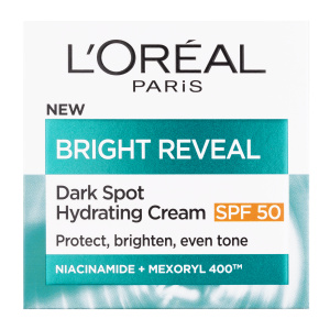 L’Oréal Paris Bright Reveal hydratační krém proti pigmentovým skvrnám SPF 50 50 ml