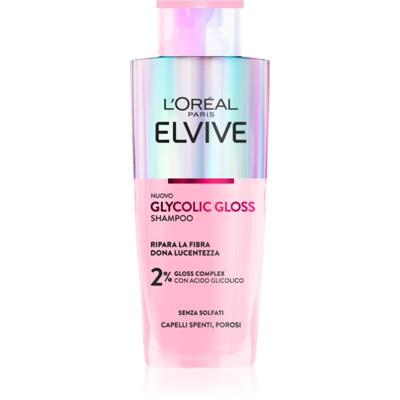 L’Oréal Paris Elseve Glycolic Gloss revitalizační šampon pro rozzáření mdlých vlasů 200 ml