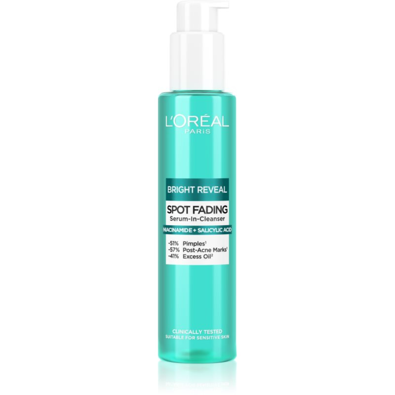 L’Oréal Paris Bright Reveal čisticí gel proti pigmentovým skvrnám 150 ml