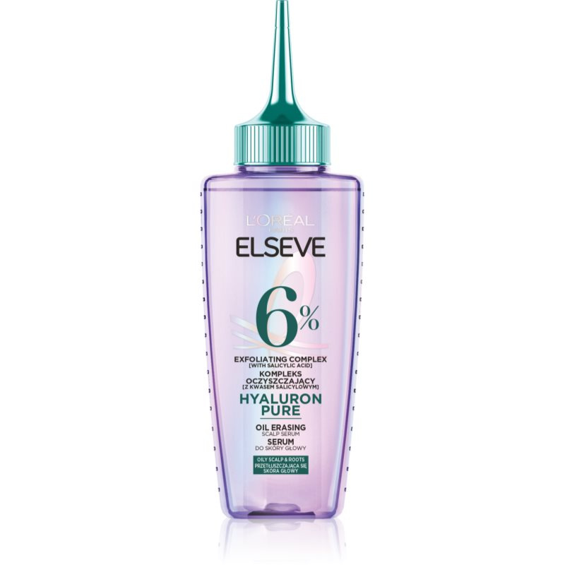 L’Oréal Paris Elseve Hyaluron Pure hloubkově čisticí sérum pro vlasovou pokožku 102 ml