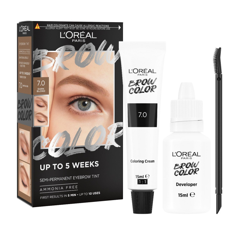 L’Oréal Paris Brow Color barva na obočí odstín 7.0 Dark Blond 1 ks