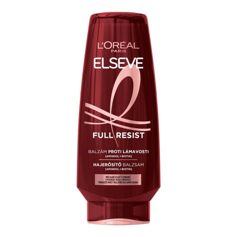 L’Oréal Paris Elseve Full Resist Aminexil posilující balzám pro slabé vlasy s tendencí vypadávat 300 ml