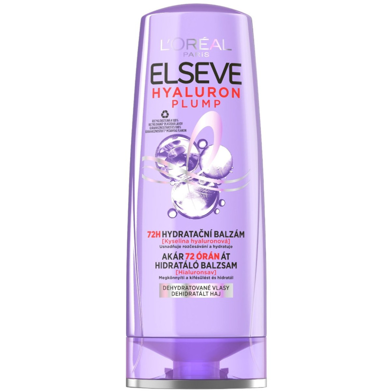 L’Oréal Paris Elseve Hyaluron Plump hydratační kondicionér s kyselinou hyaluronovou 300 ml