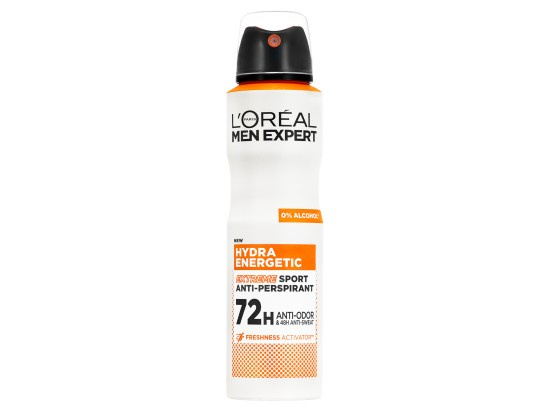 L’Oréal Paris Men Expert Hydra Energetic antiperspirant ve spreji proti zápachu a pocení 150 ml