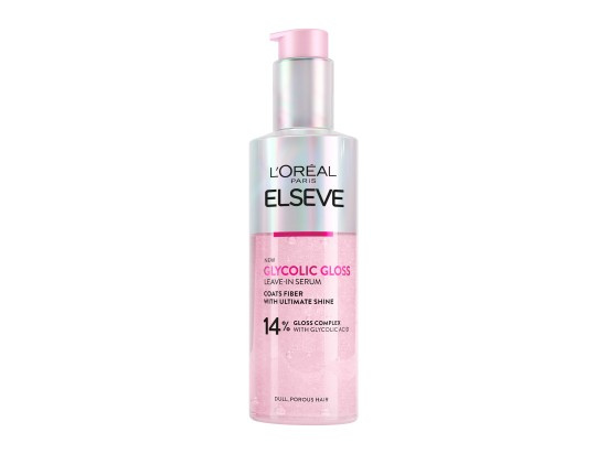L’Oréal Paris Elseve Glycolic Gloss bezoplachové sérum pro posílení a lesk vlasů 150 ml