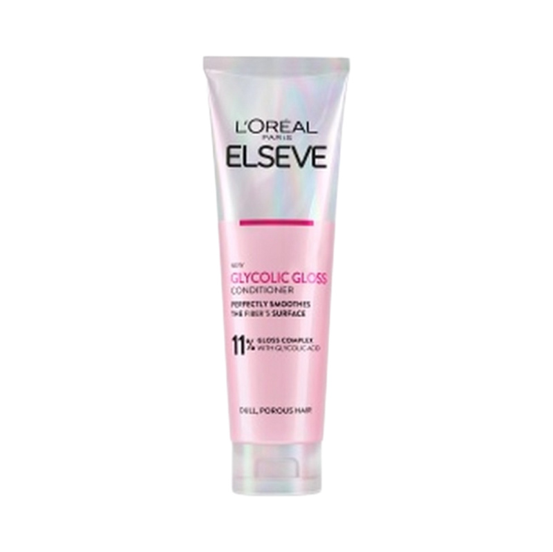 L’Oréal Paris Elseve Glycolic Gloss balzám na vlasy pro lesk a hebkost vlasů 150 ml