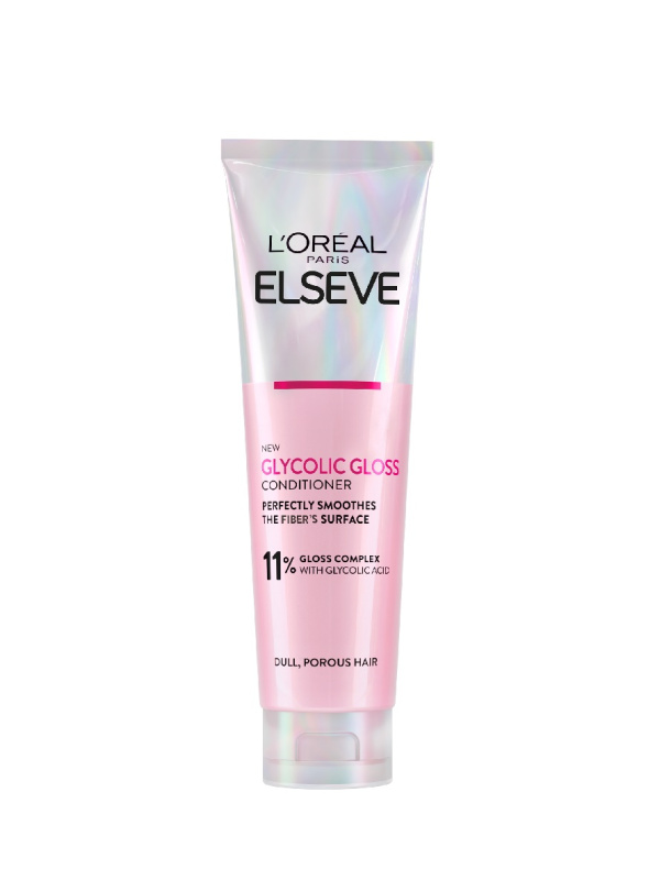L’Oréal Paris Elseve Glycolic Gloss balzám na vlasy pro lesk a hebkost vlasů 150 ml