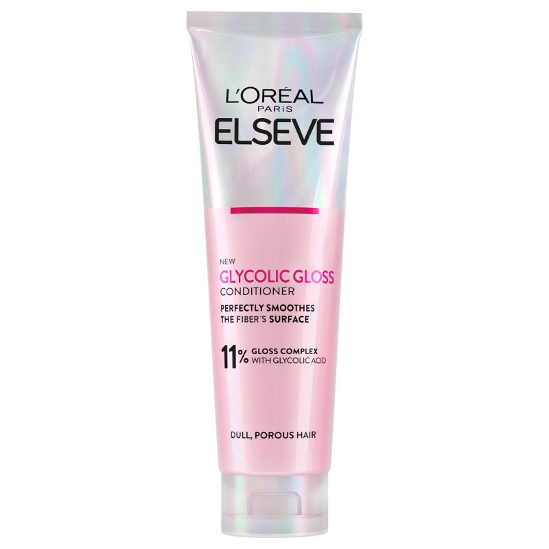 L’Oréal Paris Elseve Glycolic Gloss balzám na vlasy pro lesk a hebkost vlasů 150 ml