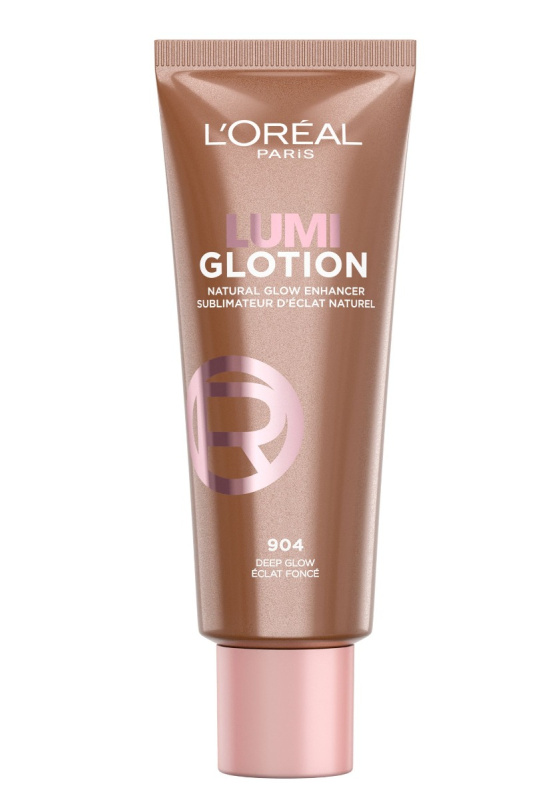 L’Oréal Paris Lumi Glotion krémový rozjasňovač s hydratačním účinkem odstín 904 Deep Glow 40 ml
