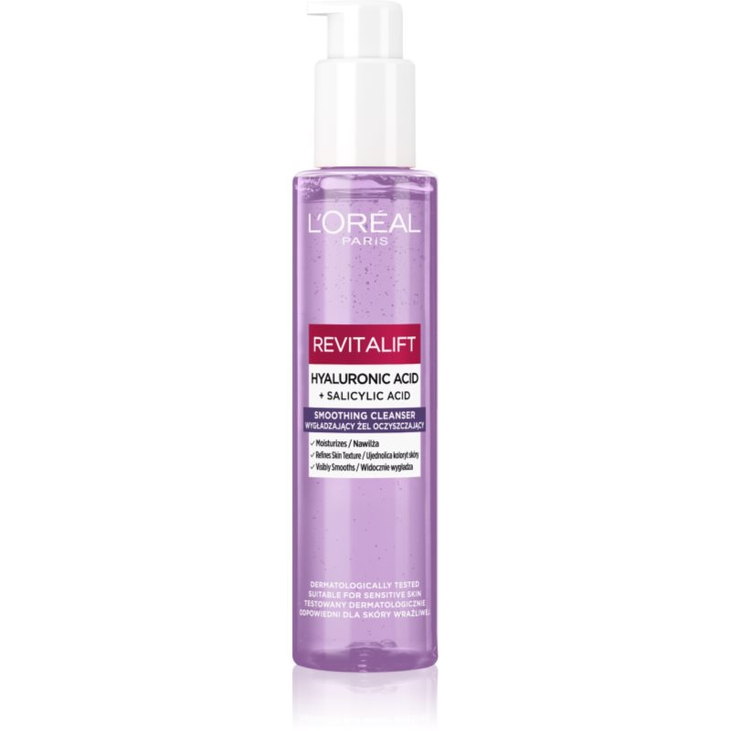 L’Oréal Paris Revitalift Filler mycí gel na obličej s kyselinou hyaluronovou 150 ml