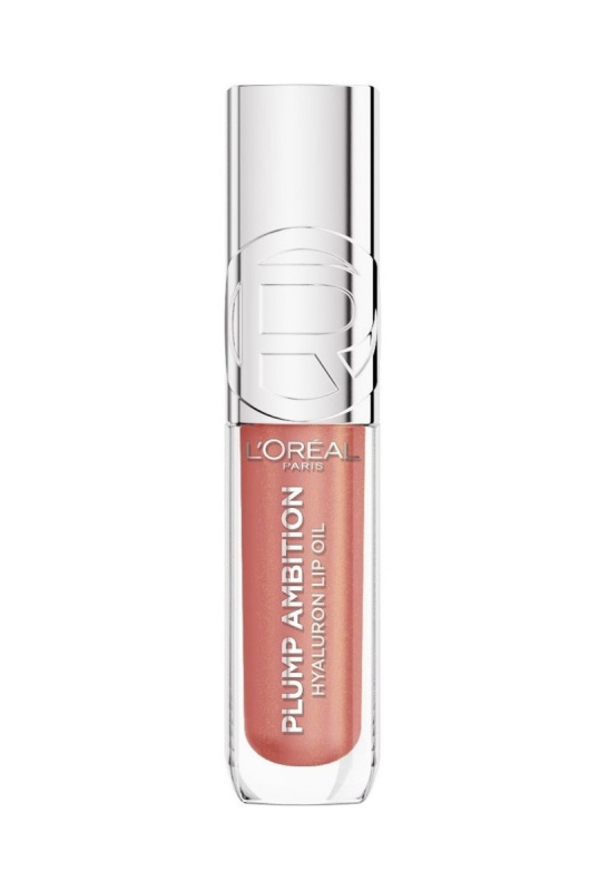 L’Oréal Paris Plump Ambition lesk na rty pro větší objem s kyselinou hyaluronovou odstín 650 Nude Macaron ml