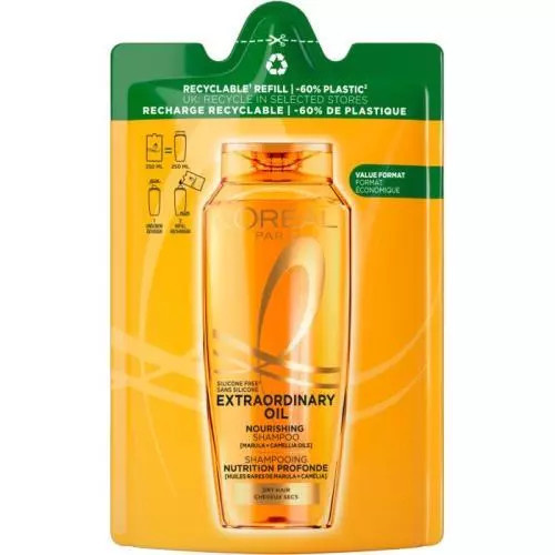L’Oréal Paris Elseve Extraordinary Oil šampon náhradní náplň 250 ml