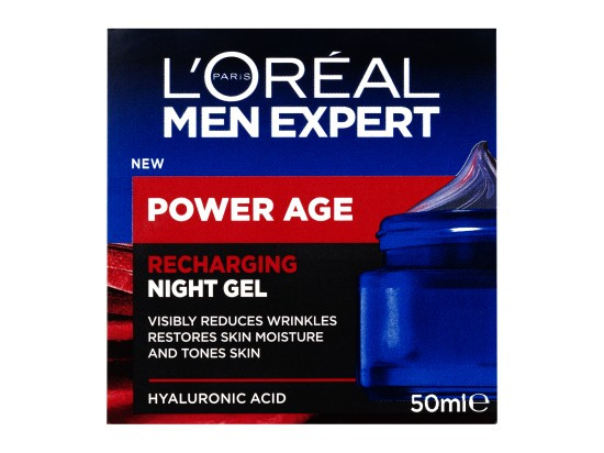 L’Oréal Paris Men Expert Power Age hydratační noční krém vyplňující vrásky 50 ml