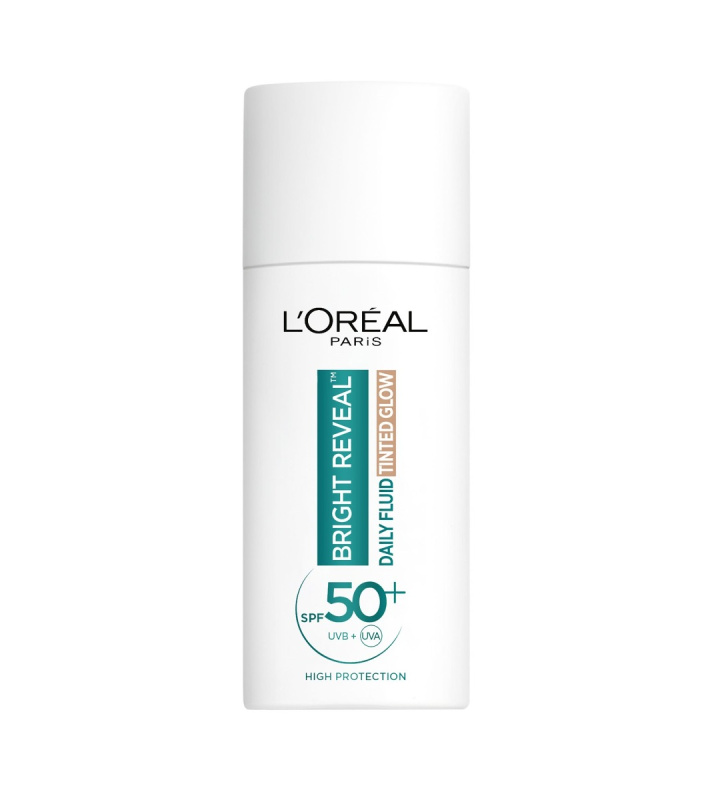 L’Oréal Paris Bright Reveal rozjasňující tónovací fluid proti tmavým skvrnám SPF 50+ 50 ml