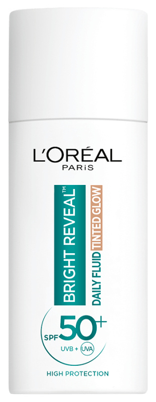 L’Oréal Paris Bright Reveal rozjasňující tónovací fluid proti tmavým skvrnám SPF 50+ 50 ml