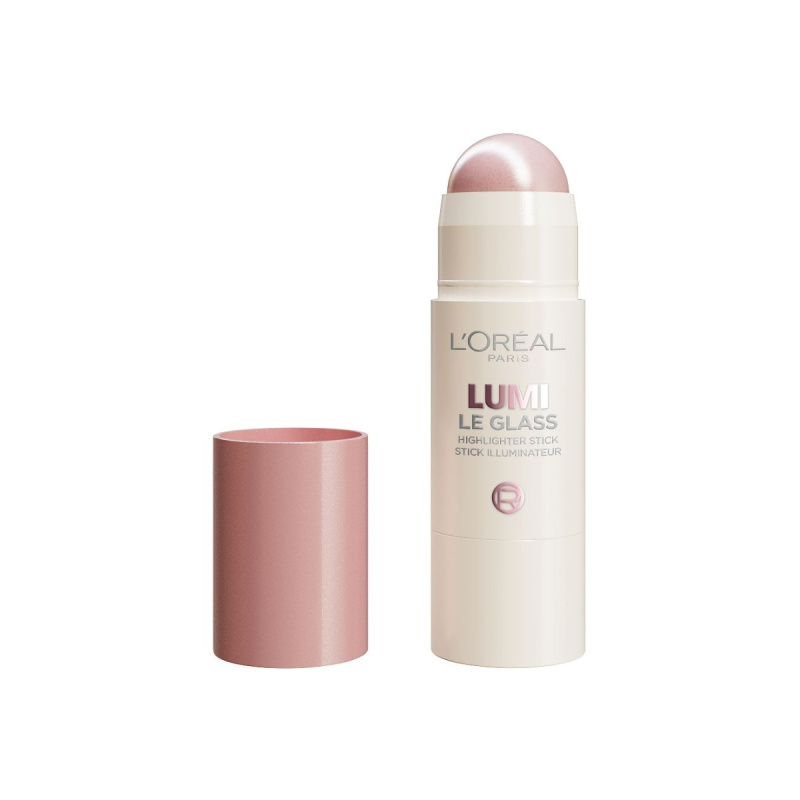 L’Oréal Paris Lumi Glass krémový rozjasňovač v tyčince odstín 620 Pink Ballet 5 g