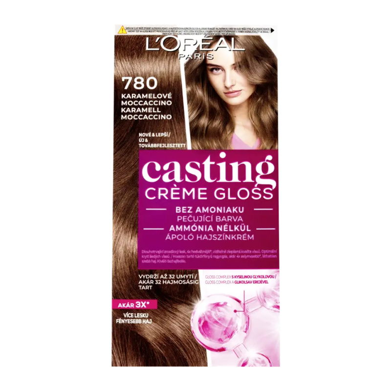 L’Oréal Paris Casting Creme Gloss barva na vlasy odstín 780 Caramel Moccacci 1 ks