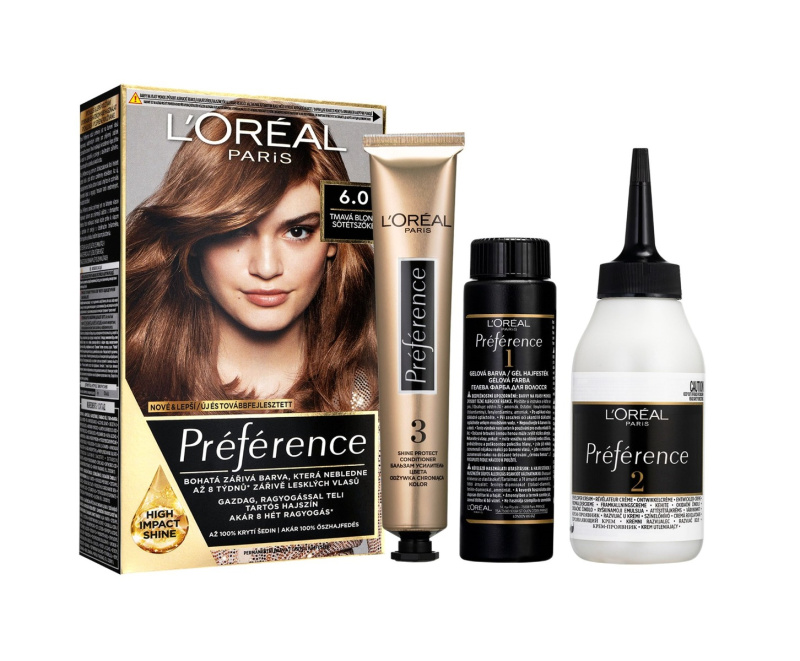 L’Oréal Paris Préférence barva na vlasy odstín 6.0 Dark Blonde 1 ks