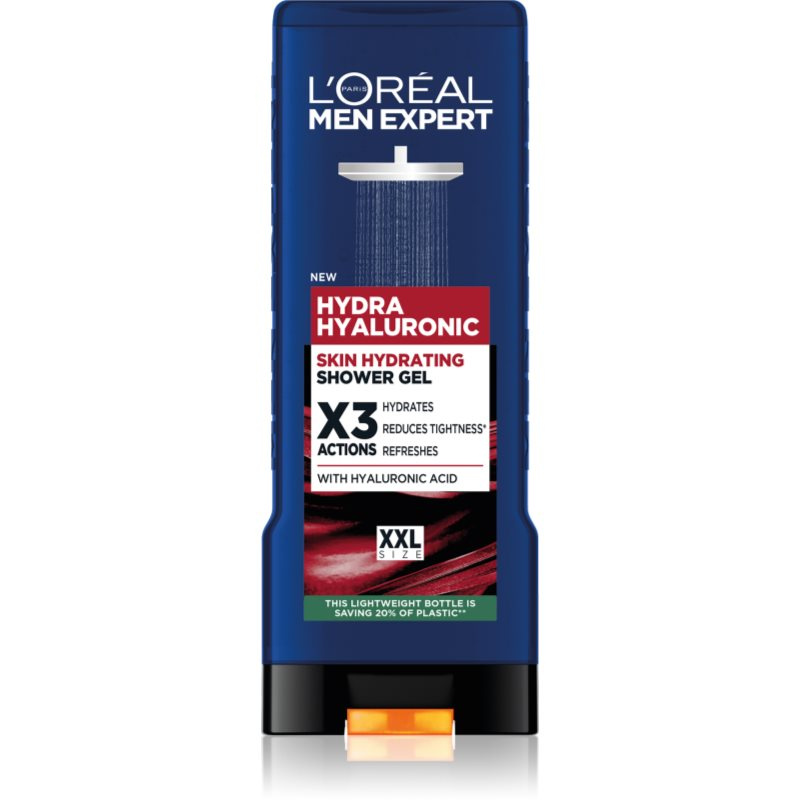 L’Oréal Paris Men Expert Hydra Hyaluronic sprchový gel s kyselinou hyaluronovou 400 ml