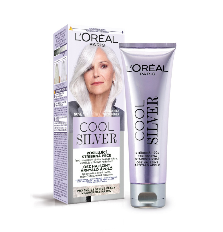L’Oréal Paris Cool Silver barva na vlasy odstín Pure White 1 ks