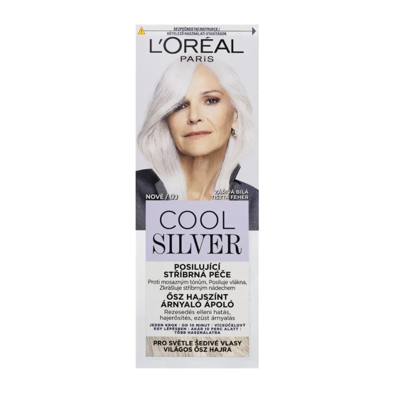 L’Oréal Paris Cool Silver barva na vlasy odstín Pure White 1 ks