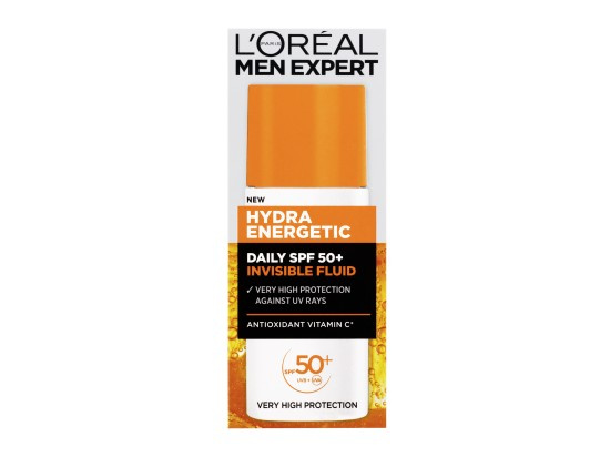 L’Oréal Paris Men Expert Hydra Energetic rozjasňující fluid SPF 50+ 50 ml