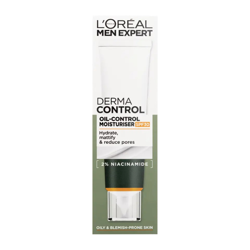 L’Oréal Paris Men Expert Derma Control obnovující hydratační krém SPF 30 40 ml
