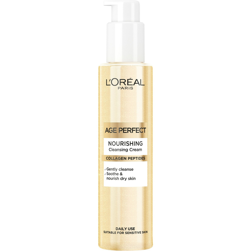 L’Oréal Paris Age Perfect Collagen Expert vyživující čisticí krém na obličej 150 ml