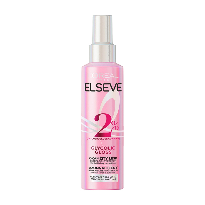 L’Oréal Paris Elseve Glycolic Gloss bezoplachové sérum pro lesk 150 ml