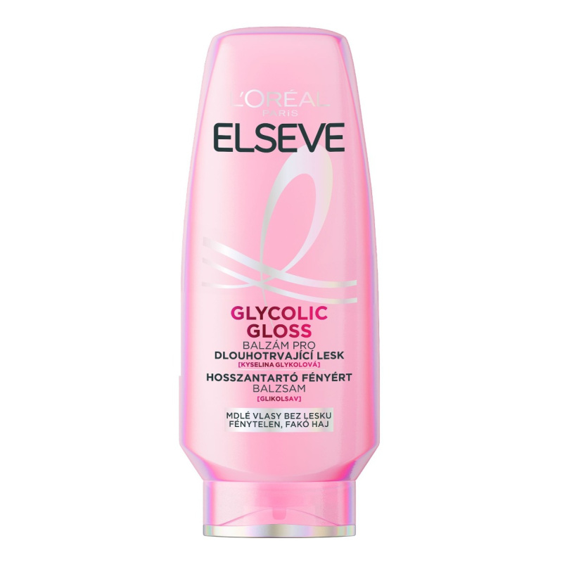 L’Oréal Paris Elseve Glycolic Gloss balzám na vlasy pro lesk 200 ml