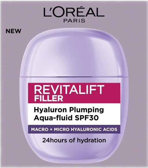 L'Oréal Paris Pleťový fluid SPF 30 Hyaluron Aqua Fluid 40 ml