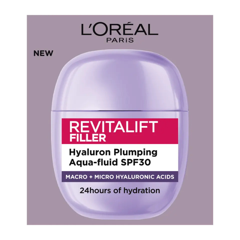 L'Oréal Paris Pleťový fluid SPF 30 Hyaluron Aqua Fluid 40 ml