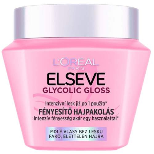 L'Oréal Paris Maska pro zářivé vlasy Glycolic Gloss Mask 300 ml